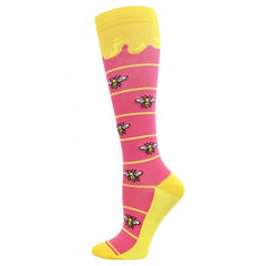 Honey Bee Fashion Compression Sock - 92002