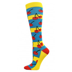 Cherries Fashion Compression Sock - 92005