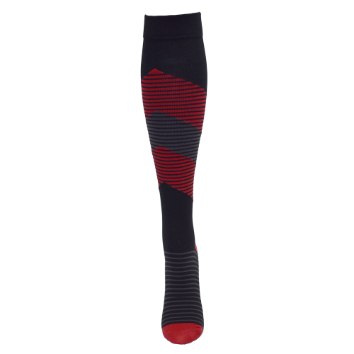 Mens Striped Premium Compression Sock - 94758