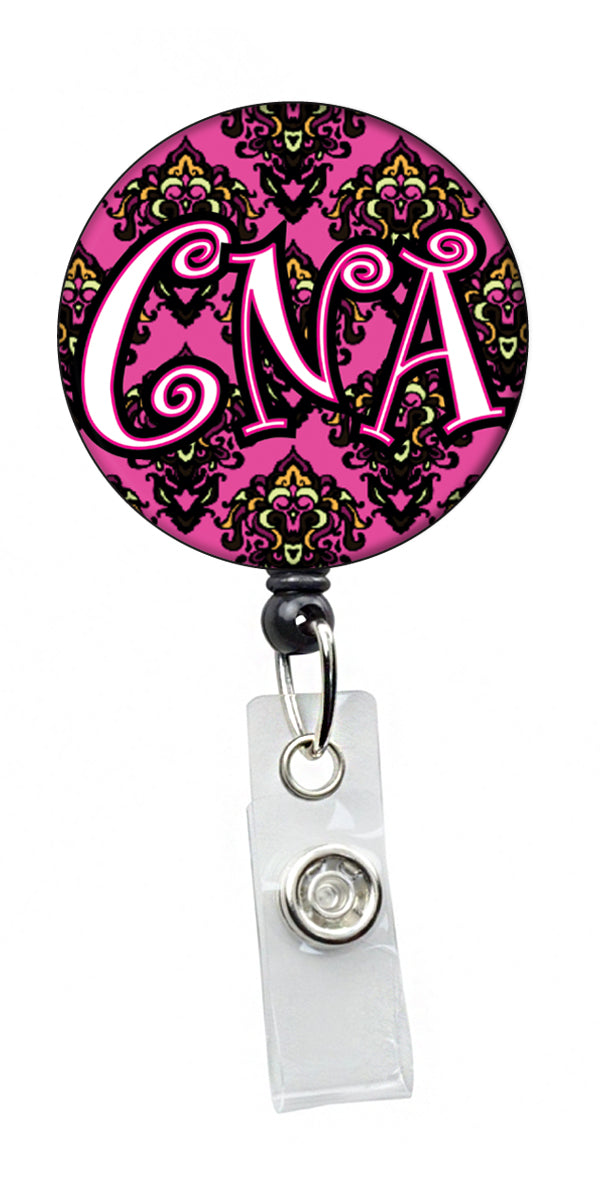 Initial This Retractable Badge Reel - Streamers - Choose a Medical